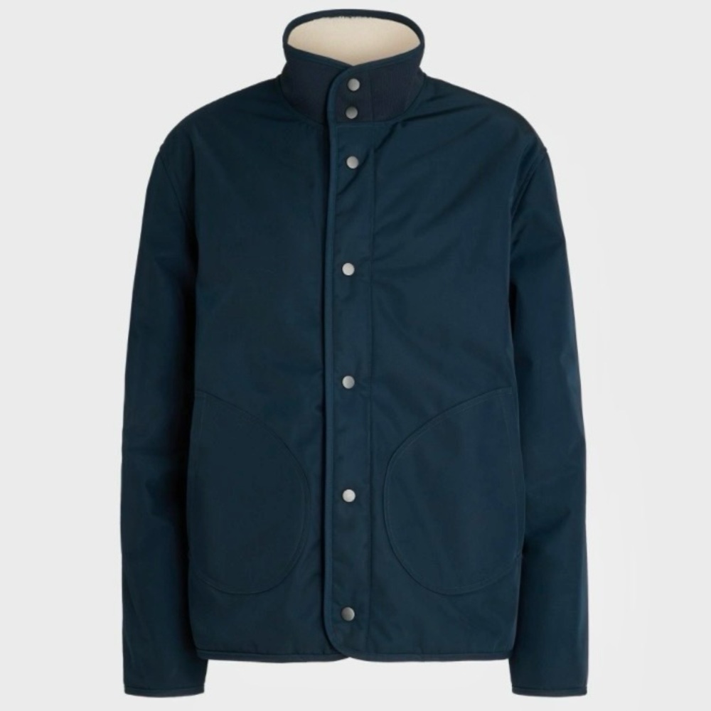 Galeries Lafayette Sherpa Reversible Bomber Jacket Men’s Size Xxl Like New — image 6 of 8